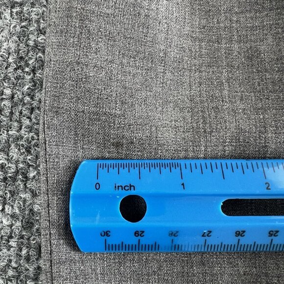 Jos. A. Bank Gray Pleated Dress Pants Men’s Wool Blend Trousers - Picture 6 of 10